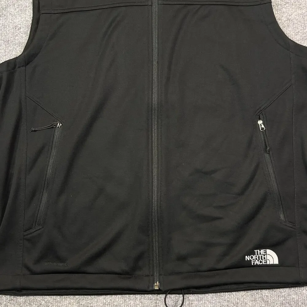 The North Face Vest Mens XL Black Windwall Full Zip RBC Capital Markets